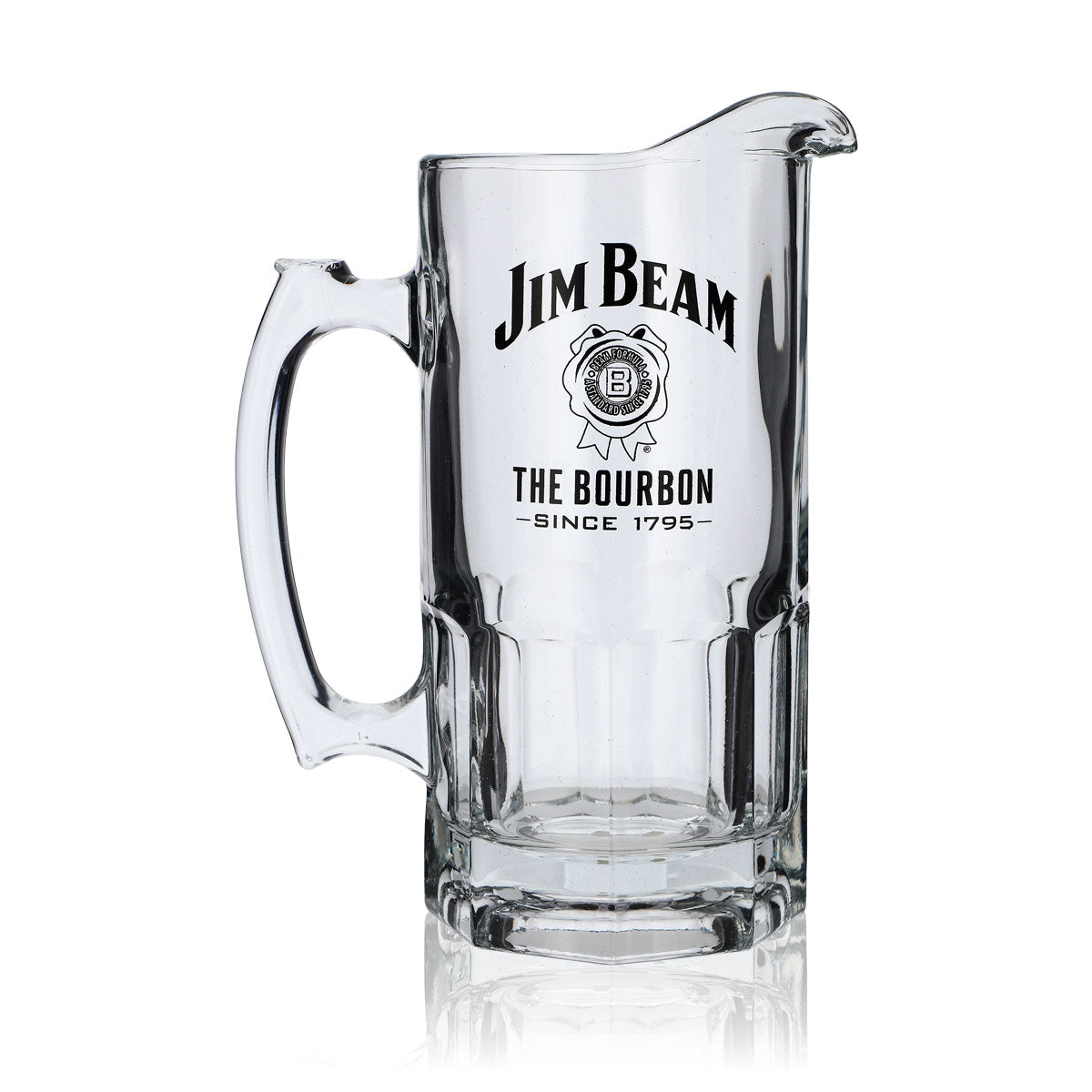 Jim Beam Pitcher Glas Karaffe Kanne 1l Cocktail Longdrink Whisky Bourbon Gastro