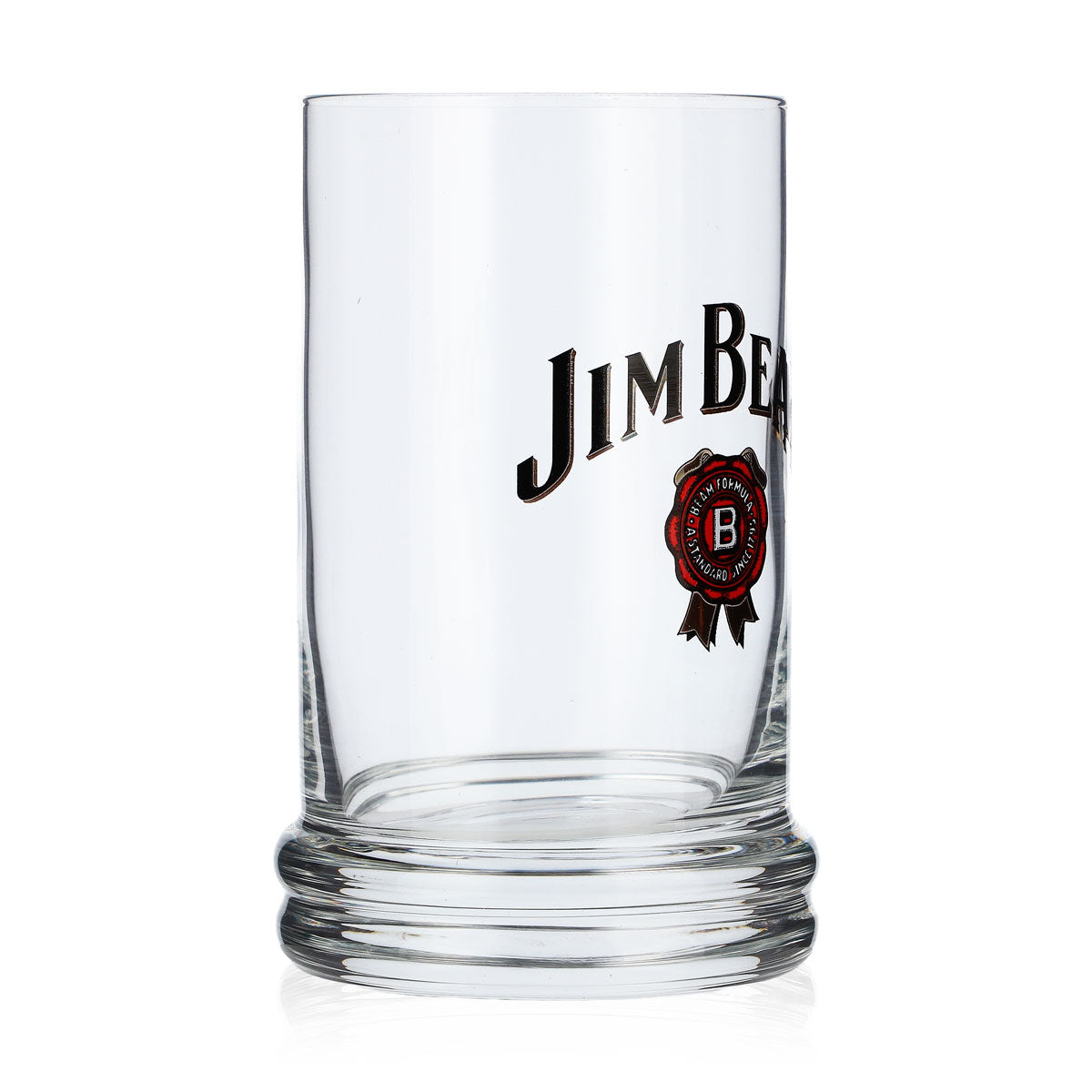 Jim Beam Whiskey Glas Tumbler Whiskygläser dicker Boden 0,24l – Ansicht 2