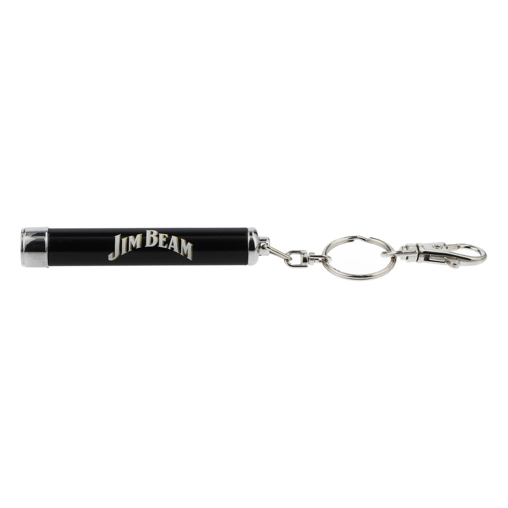 Jim Beam Whiskey Schlüsselanhänger Taschenlampe LED Jim Beam Logo
