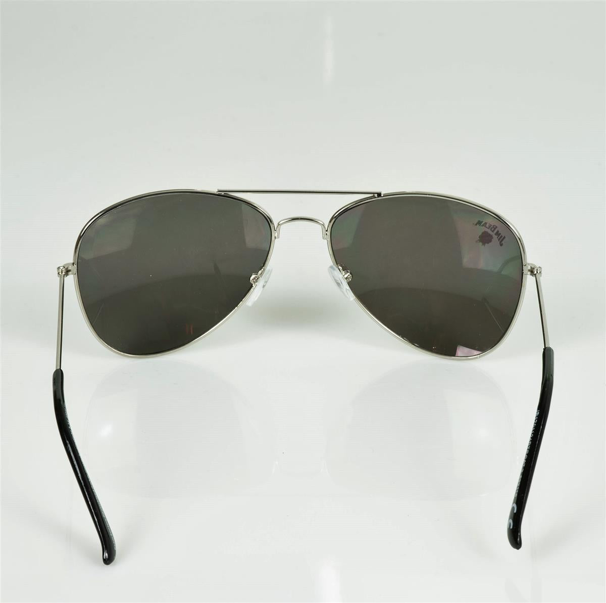 Jim Beam Whiskey Sonnenbrille Fliegerbrille UV400 verspiegelt NEU Sammlerstück – Ansicht 4