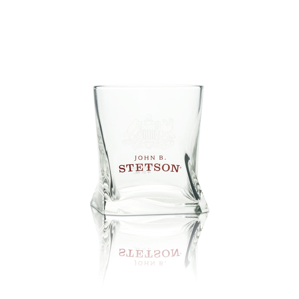 John B Stetson Whiskey Glas 0,35l Tumbler Gläser Nosing Tasting On Ice America