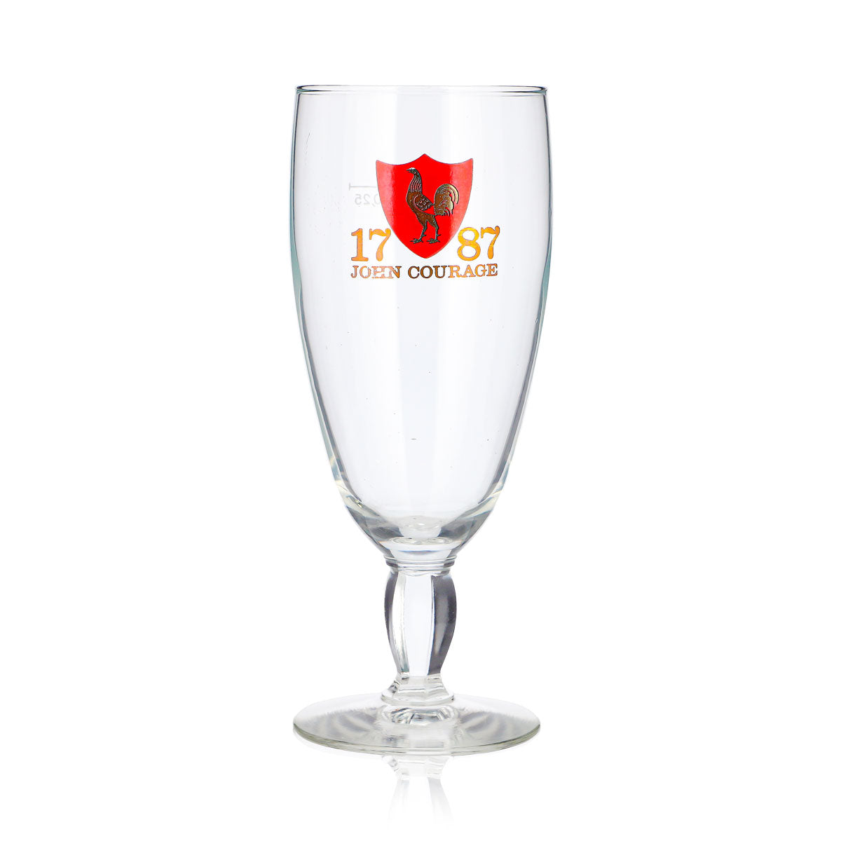 John Courage Bier Glas 0,25l Pokal "1787" Durobor – Ansicht 2