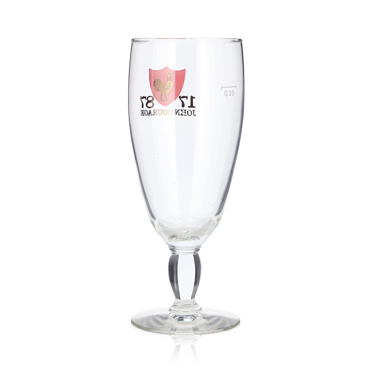 John Courage Bier Glas 0,25l Pokal "1787" Durobor – Ansicht 4