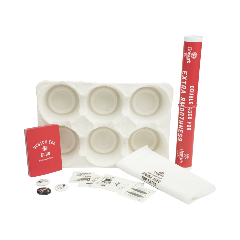 John Dewar&Sons Spieleset Chicken Bingo Eierkarton Hühnchen Game Trink Whiskey