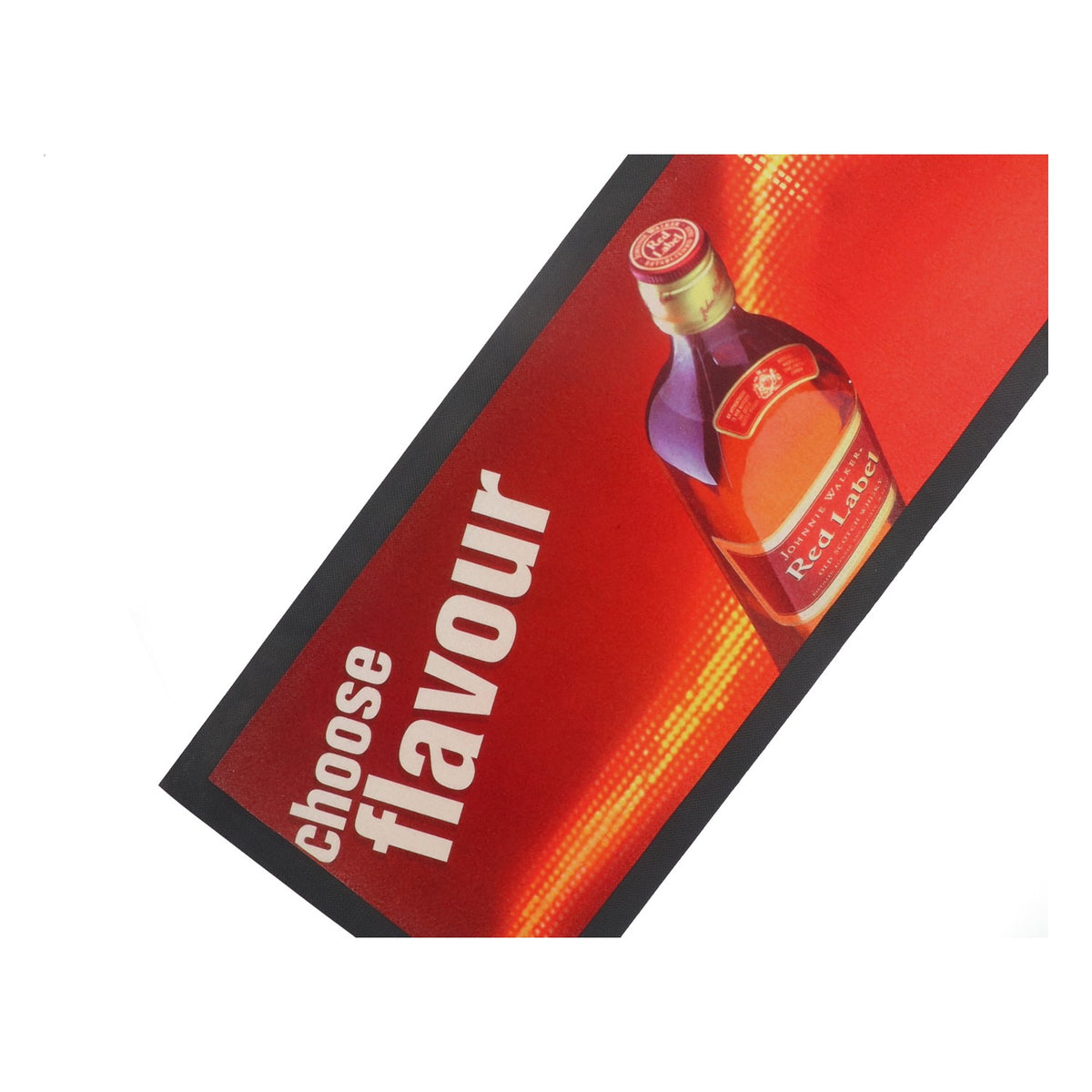Johnnie Walker Barmatte Abtropfmatte Tropfschutz Barzubehör Tresenunterlage