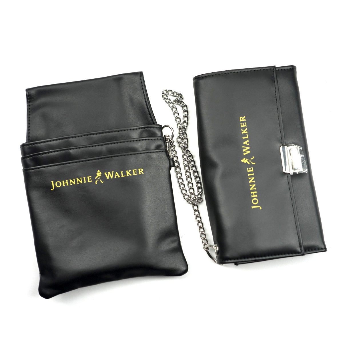 Johnnie Walker Geldbeutel Gürteltasche Holster Leder Kette Gastro Kellner Ober – Ansicht 3