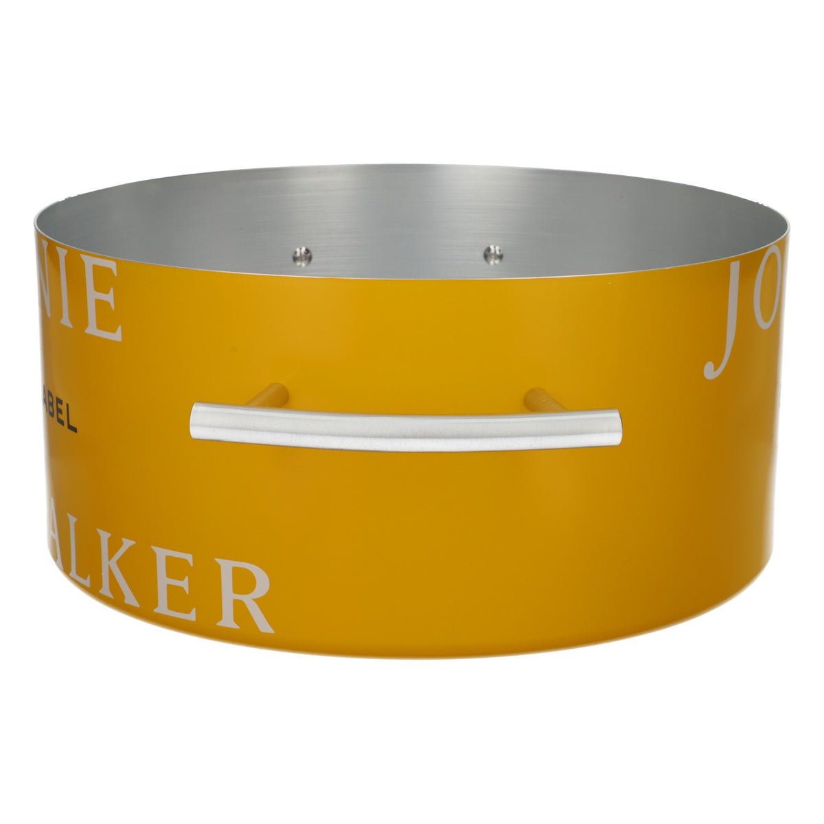 Johnnie Walker Whiskey Eiseimer Kühler Ice Bucket Black Label gelb – Ansicht 3