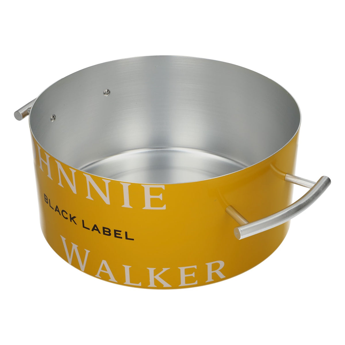 Johnnie Walker Whiskey Eiseimer Kühler Ice Bucket Black Label gelb – Ansicht 4