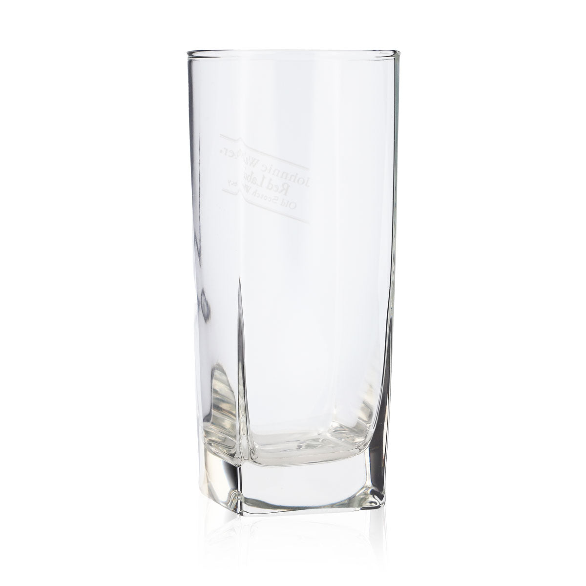 Johnnie Walker Whiskey Glas Longdrink 0,333l Eckiger Boden Red Label – Ansicht 3