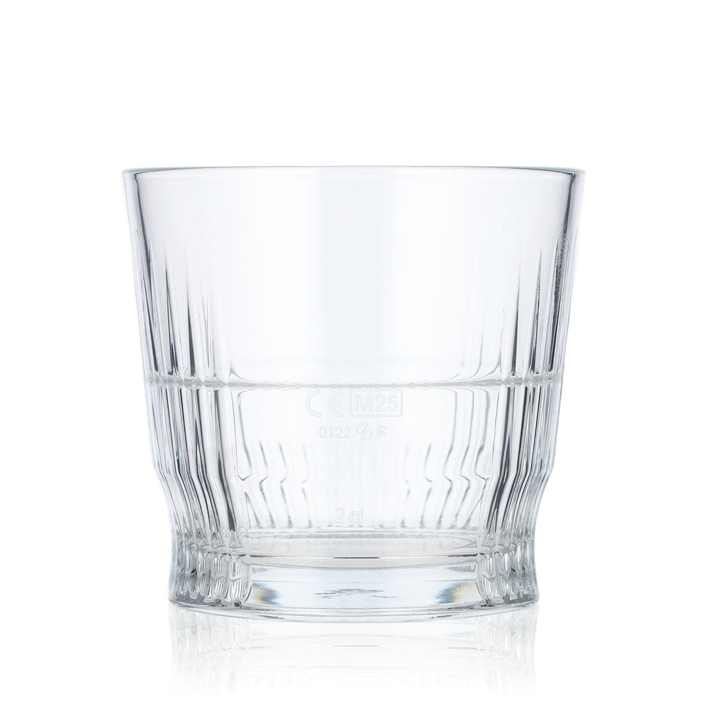 Johnnie Walker Whiskey Glas Whiskygläser 2cl Relief Bodenbereich Tumbler