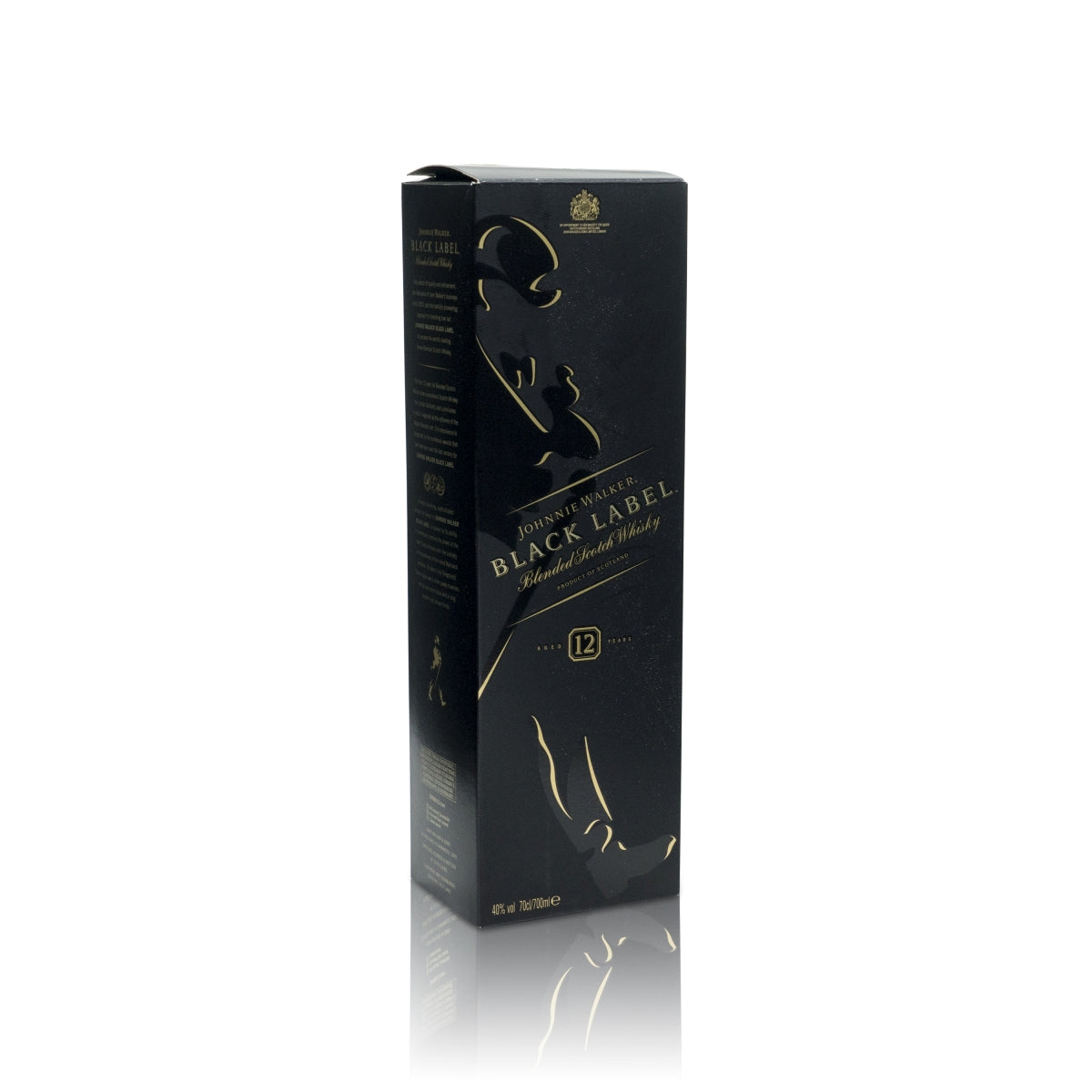 Johnnie Walker Whisky 0,7l 40% vol. Black Label 12 Jahre Blended Scotch – Ansicht 3