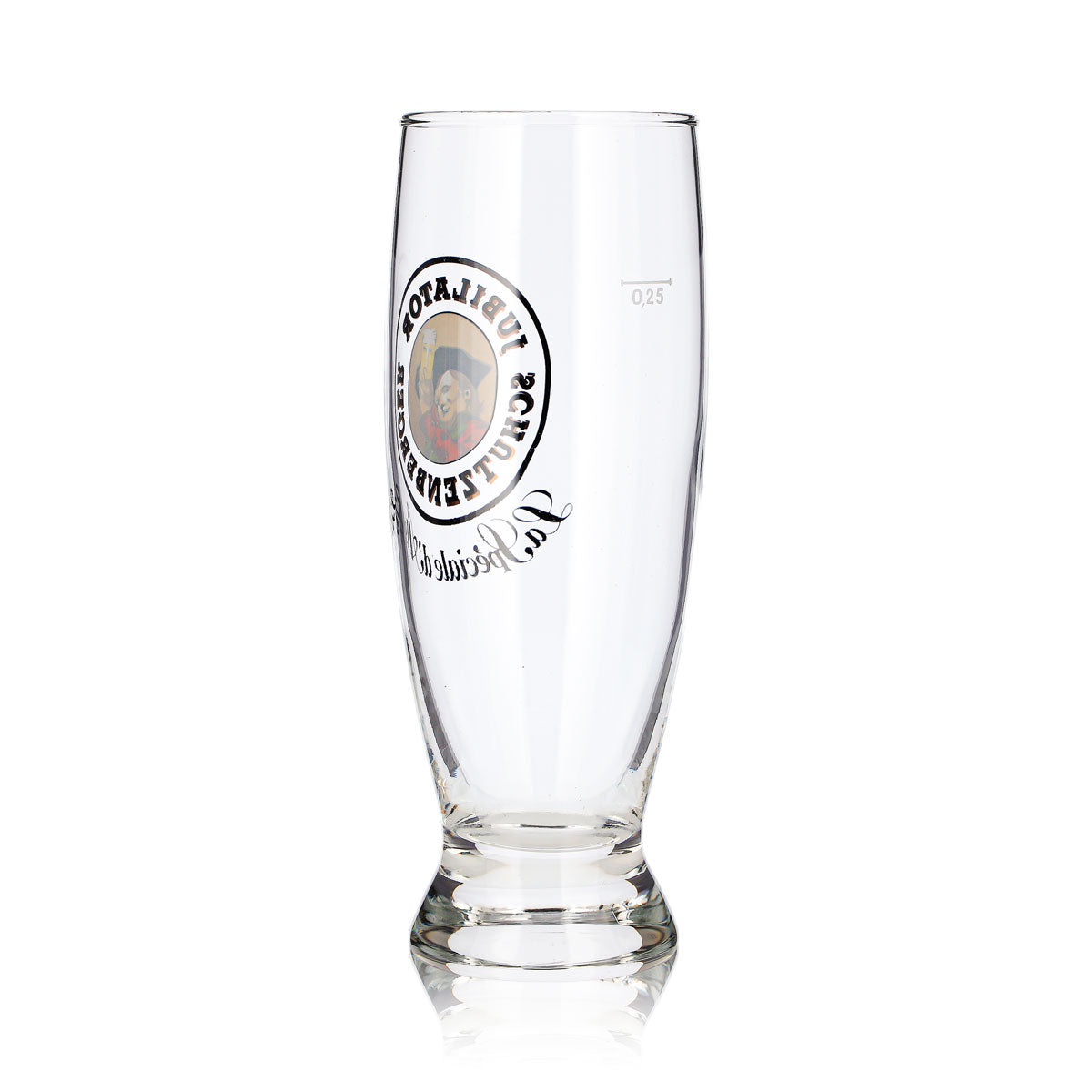 Jubilator Schutzenberger Bier Glas 0,25l Pokal – Ansicht 4