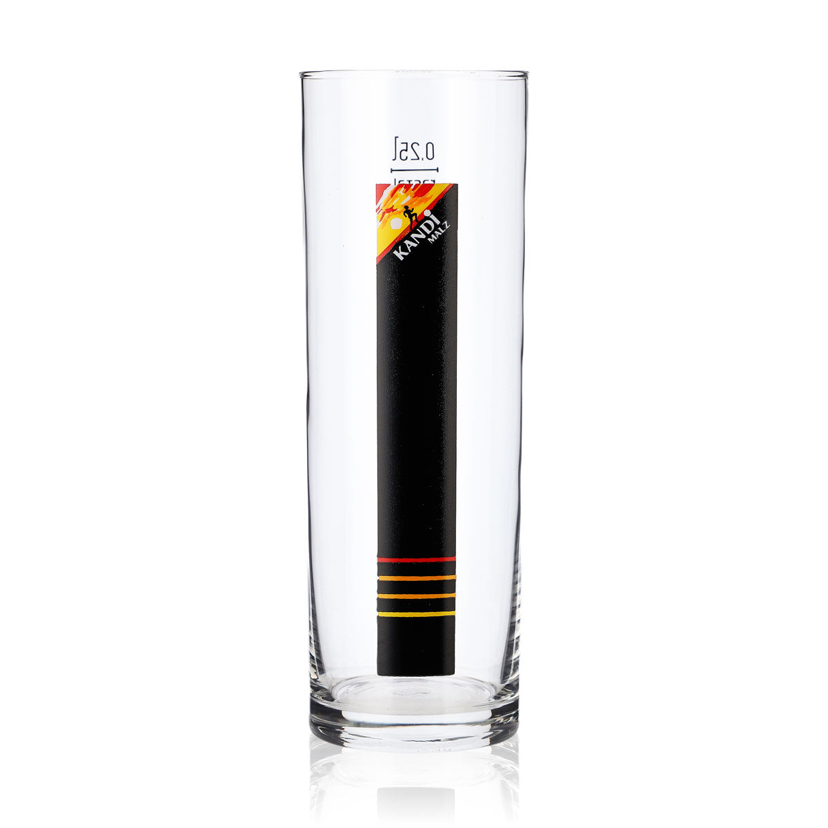 Kandi Malz Bier Glas Gläser 0,25l Malzbiergläser Stangenglas Becher