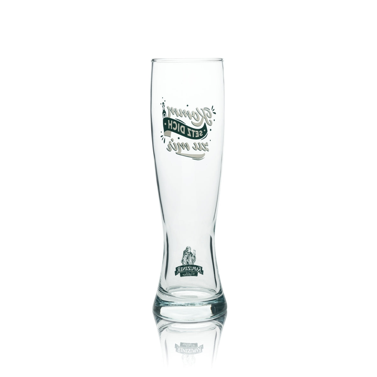 6x Kapuziner Bier Glas 0,5l Weizen Gläser Sahm Hefe Weißbier Bayern Beer Tulpe – Ansicht 3