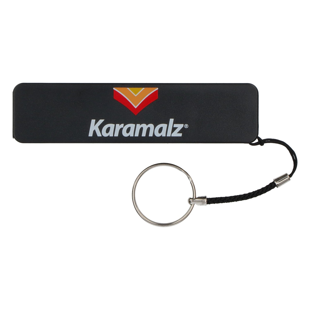 Karamalz Bier Powerbank Handyakku 1800mAh mit Schlüsselanhänger schwarz – Ansicht 3