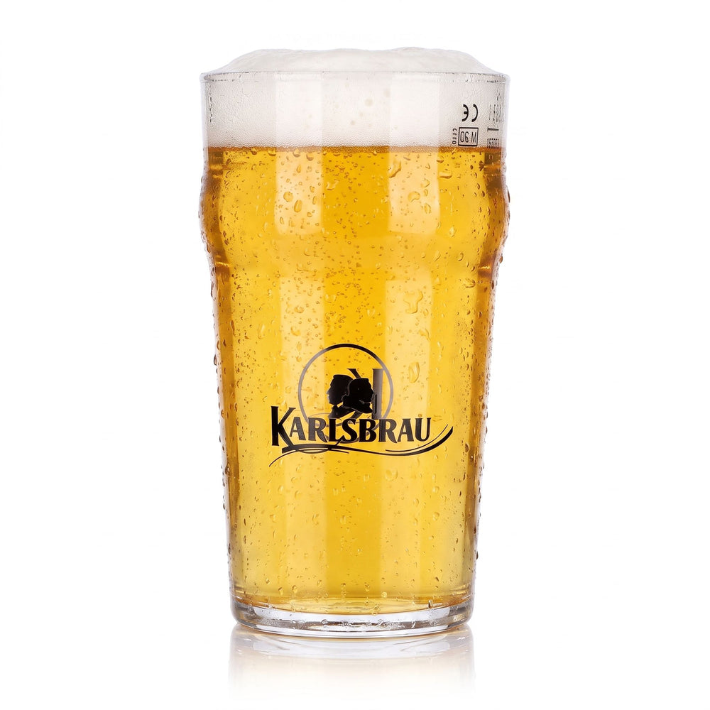 Karlsberg Bier Glas 0,5l Karlsbräu Becher Rastal