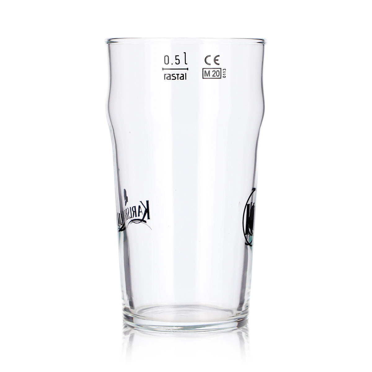 Karlsberg Bier Glas 0,5l Karlsbräu Becher Rastal – Ansicht 5