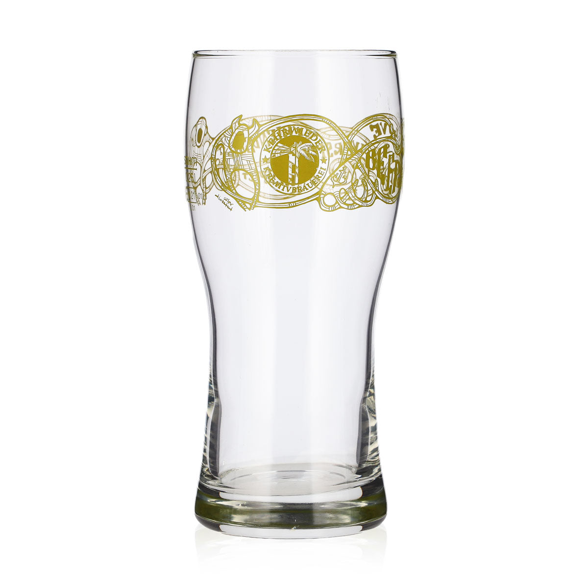 Kehrwieder Bier Glas 0,25l Becher Sahm grüner Logo Print Bierglas Willibecher – Ansicht 2