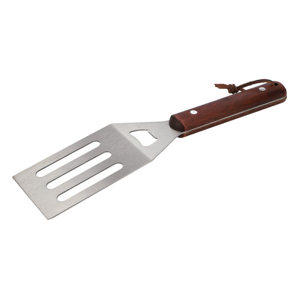 Kilkenny Bier Grillwender Barbeque Pfannenwender mit Flaschenöffner Edelstahl Holzgriff – Ansicht 3