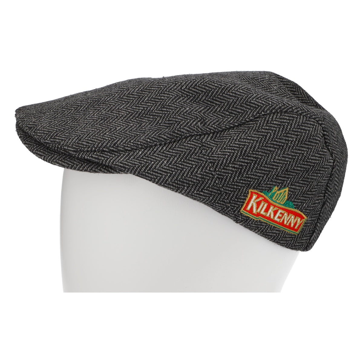 Kilkenny Bier Mütze Schieber-Mütze Snap Cap atmungsaktiv grau Polyester – Ansicht 2