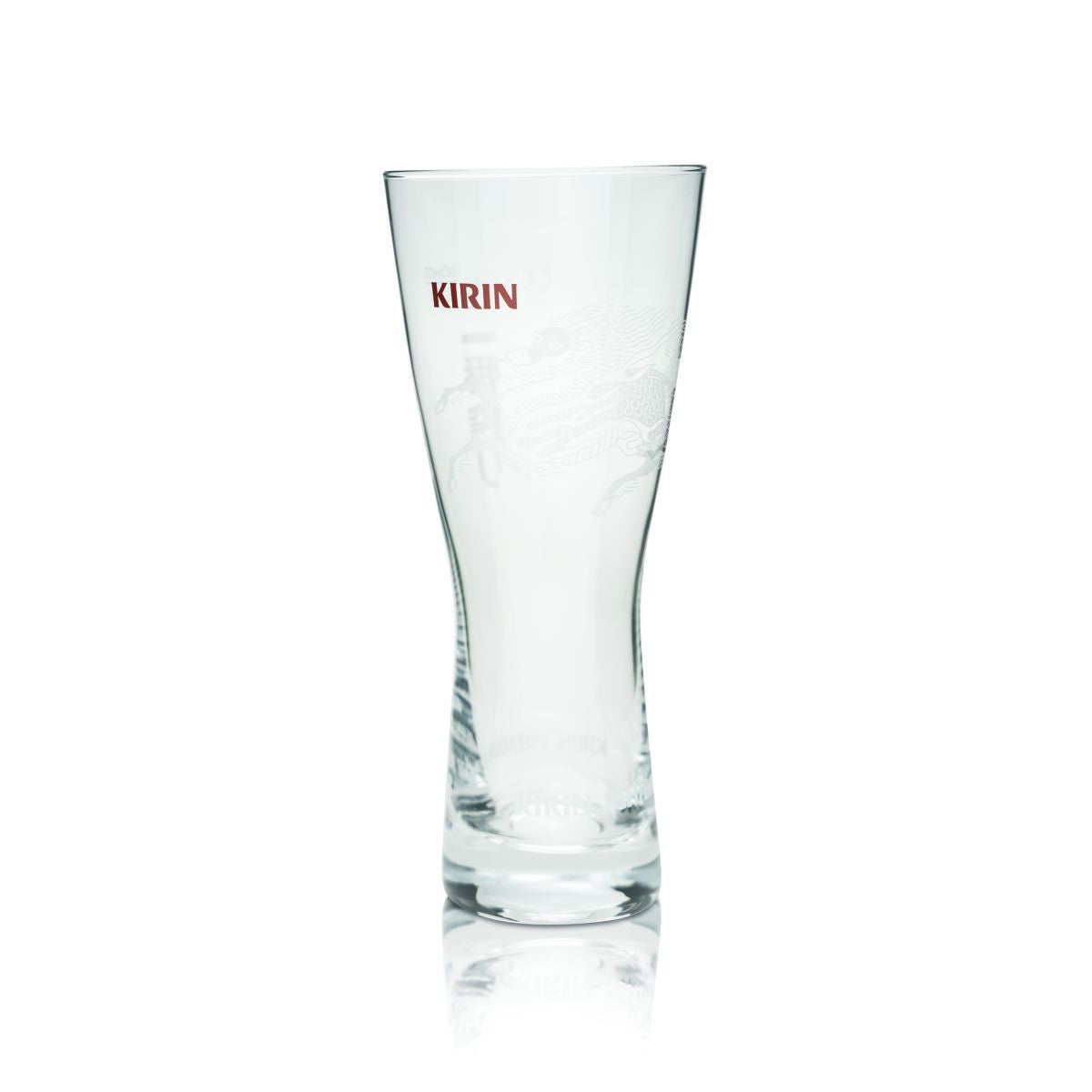 6x Kirin Ichiban Bierglas 0,25l Bierpokal Gläser Drachenmotiv Japan Brauerei – Ansicht 2