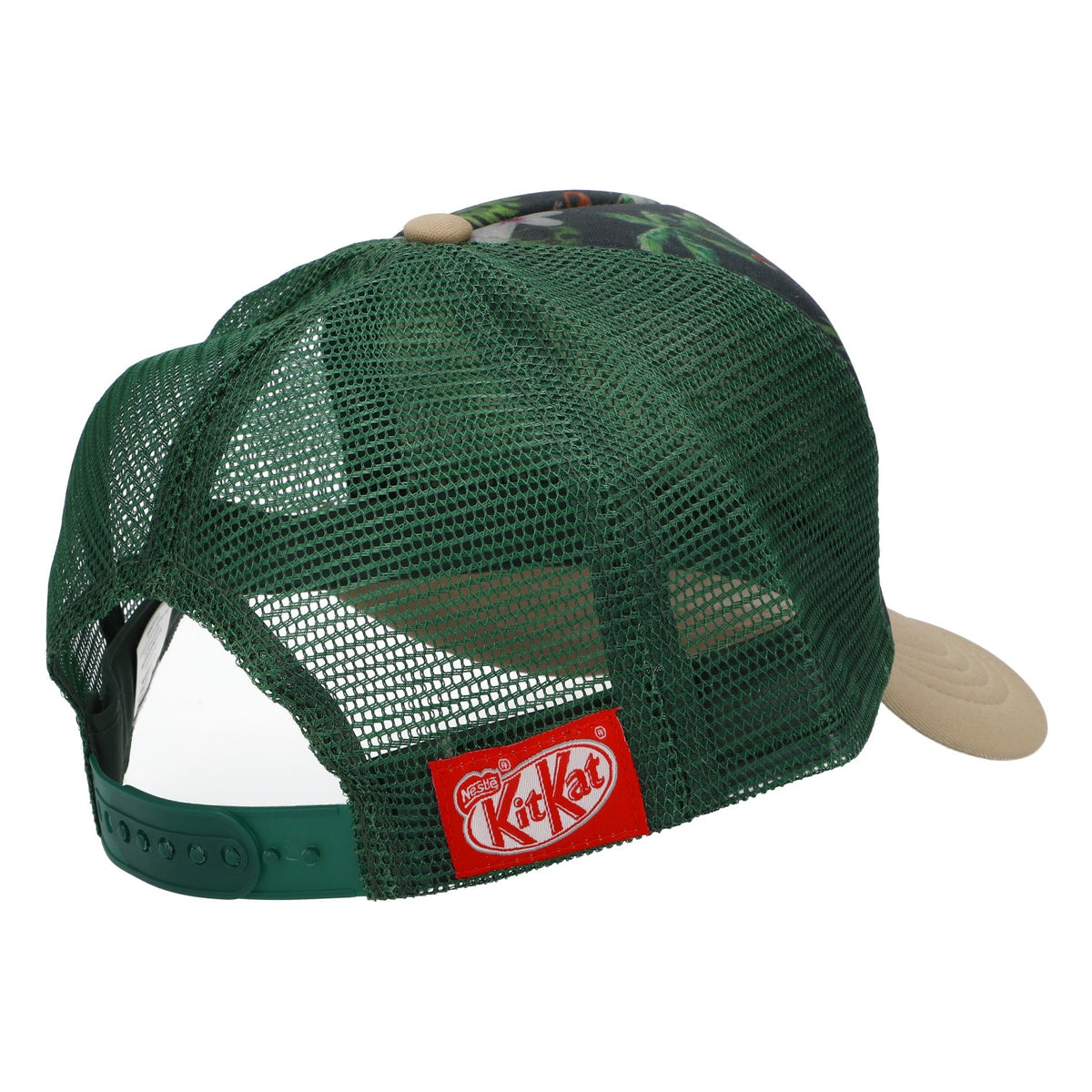 KitKat Süßigkeiten Baseballcap Kappe Trucker Cap Basecap Mütze grün – Ansicht 3
