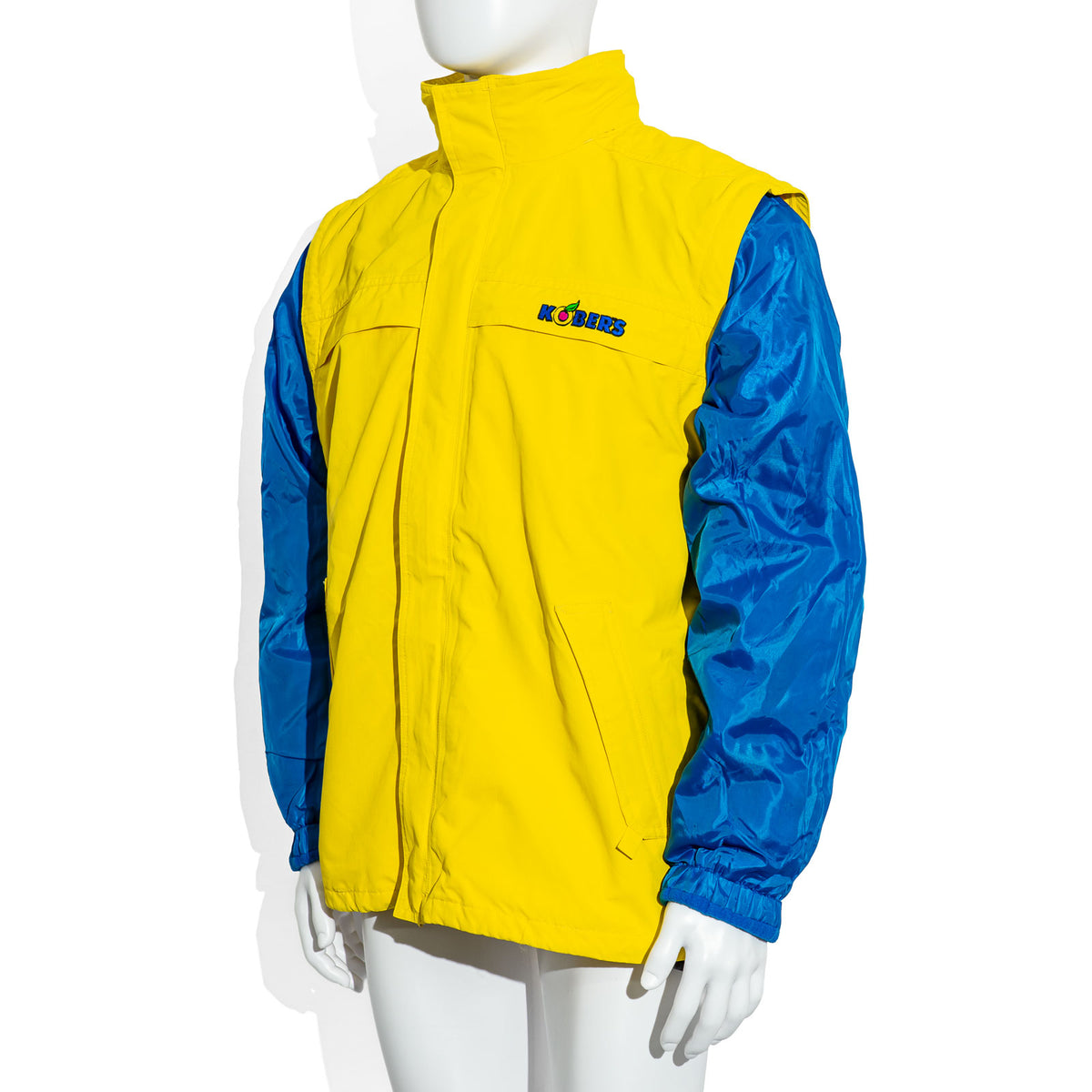 Kobers Likör Glas Winterjacke Gr.M gelb/blau mit abnehmbarer Innenjacke Jacke – Ansicht 5