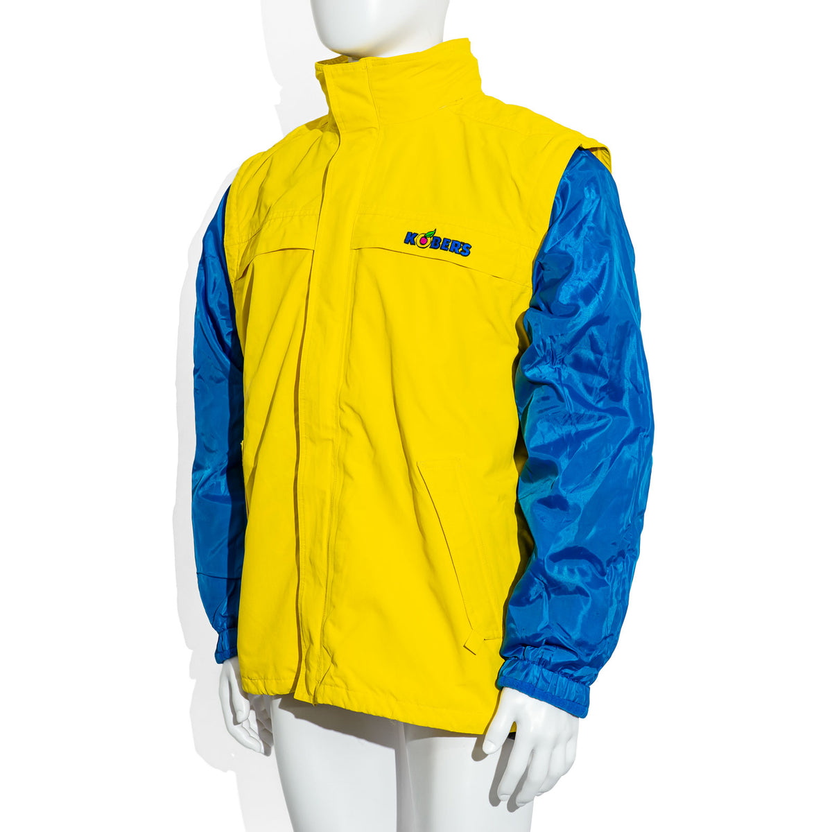 Kobers Likör Glas Winterjacke Gr.S gelb/blau mit abnehmbarer Innenjacke Jacke – Ansicht 5
