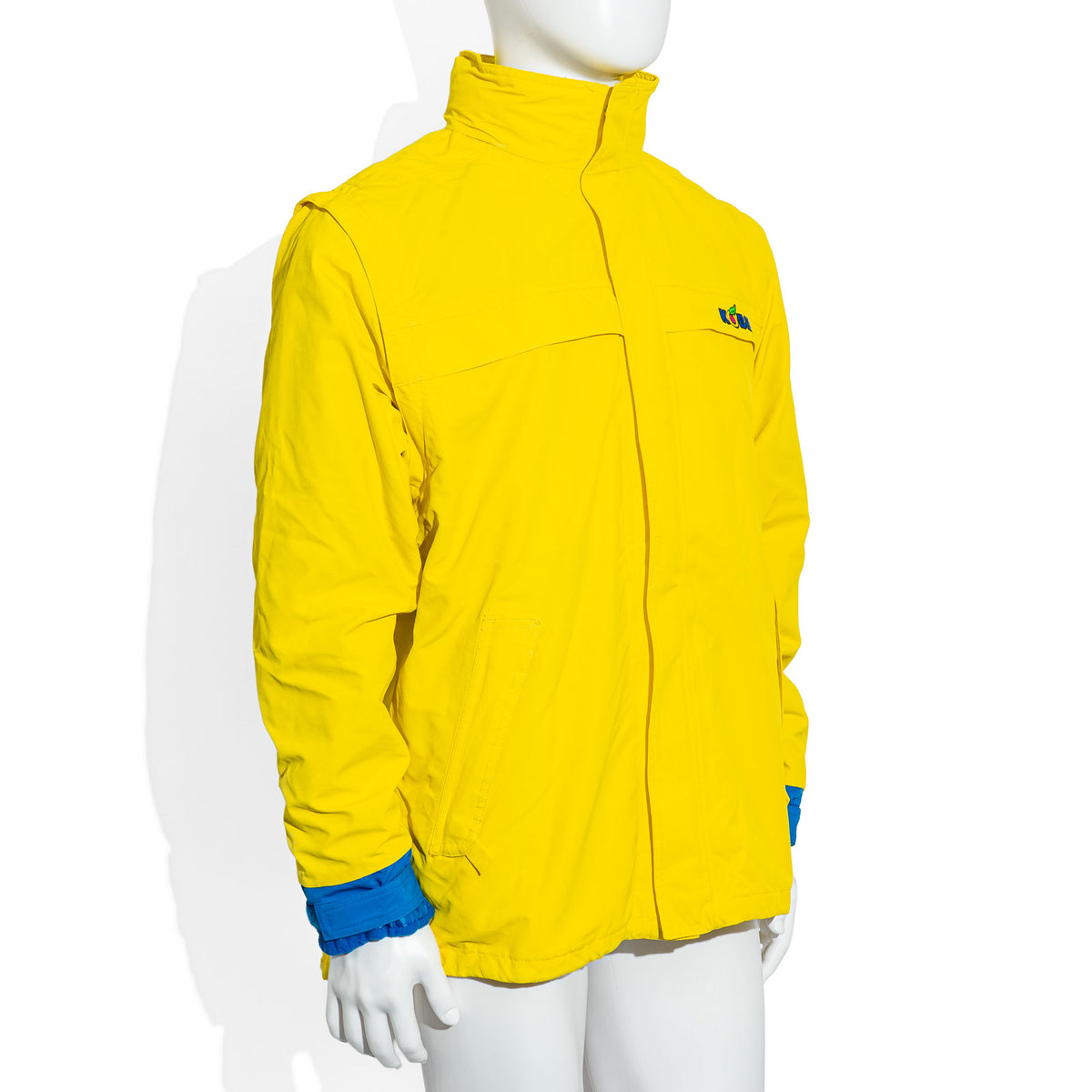 Kobers Likör Glas Winterjacke Gr.XL gelb/blau mit abnehmbarer Innenjacke Jacke – Ansicht 3