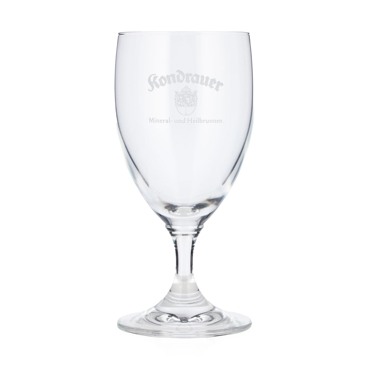 Kondrauer Wasser Glas 0,17l Kelchglas