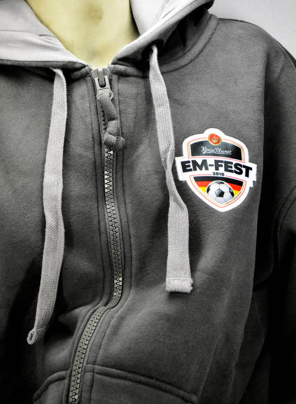 König Pilsener Bier Pullover Sweatshirt Hoodi EM WM Deutschland " XL – Ansicht 2