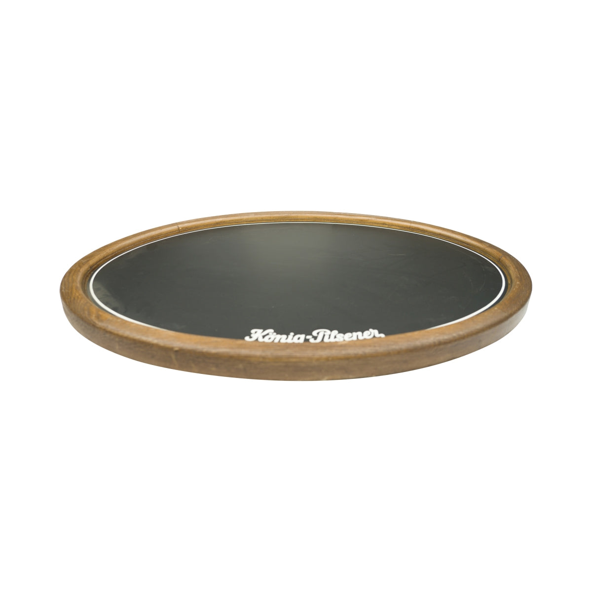 König Pilsener Bier Tafel oval 75x48cm Holzlook Kreide Schreibtafel Wand Schild – Ansicht 3