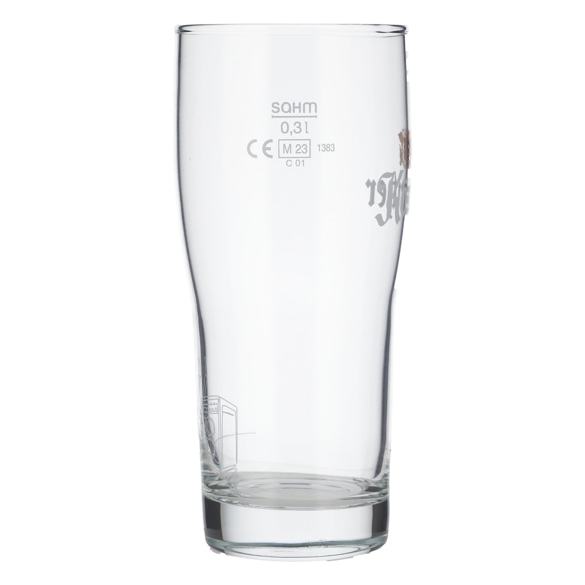 Köstritzer Bier Glas Becher Tumbler 0,3l Gitarre Gravur Brewhouse Sahm – Ansicht 3