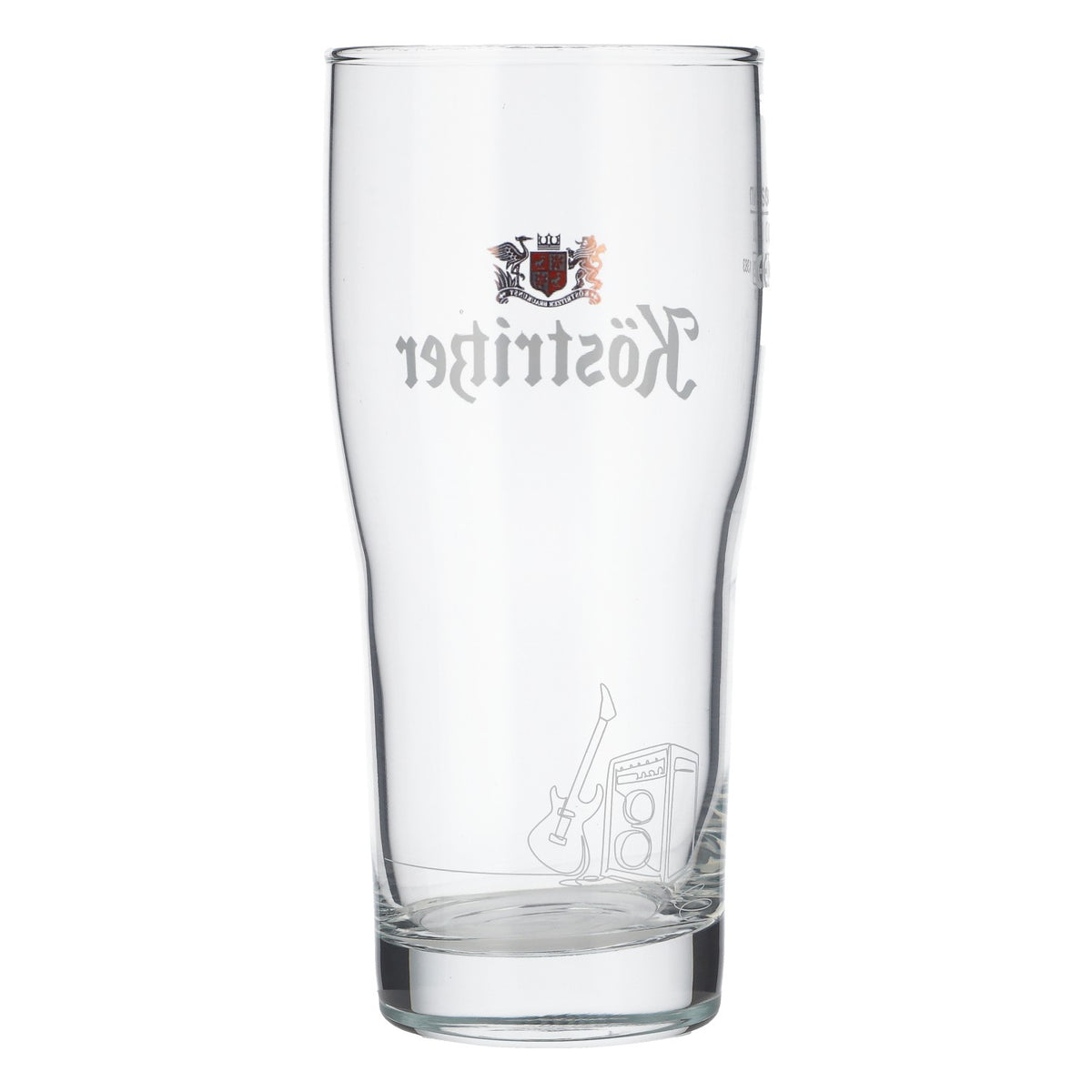 Köstritzer Bier Glas Becher Tumbler 0,3l Gitarre Gravur Brewhouse Sahm – Ansicht 4