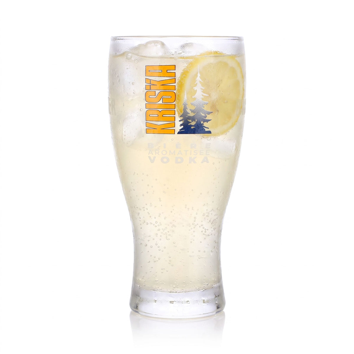 Kriska Bier Glas 0,25l Becher Frosted Biere Aromatisee Vodka Chopin