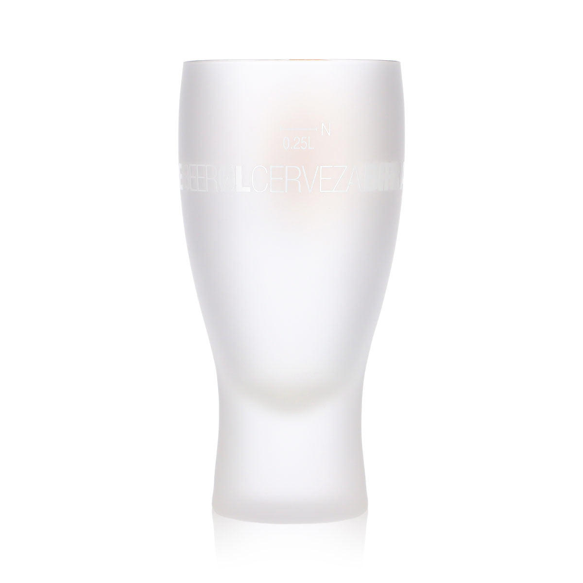 Kriska Bier Glas 0,25l Becher Frosted Biere Aromatisee Vodka Chopin – Ansicht 4