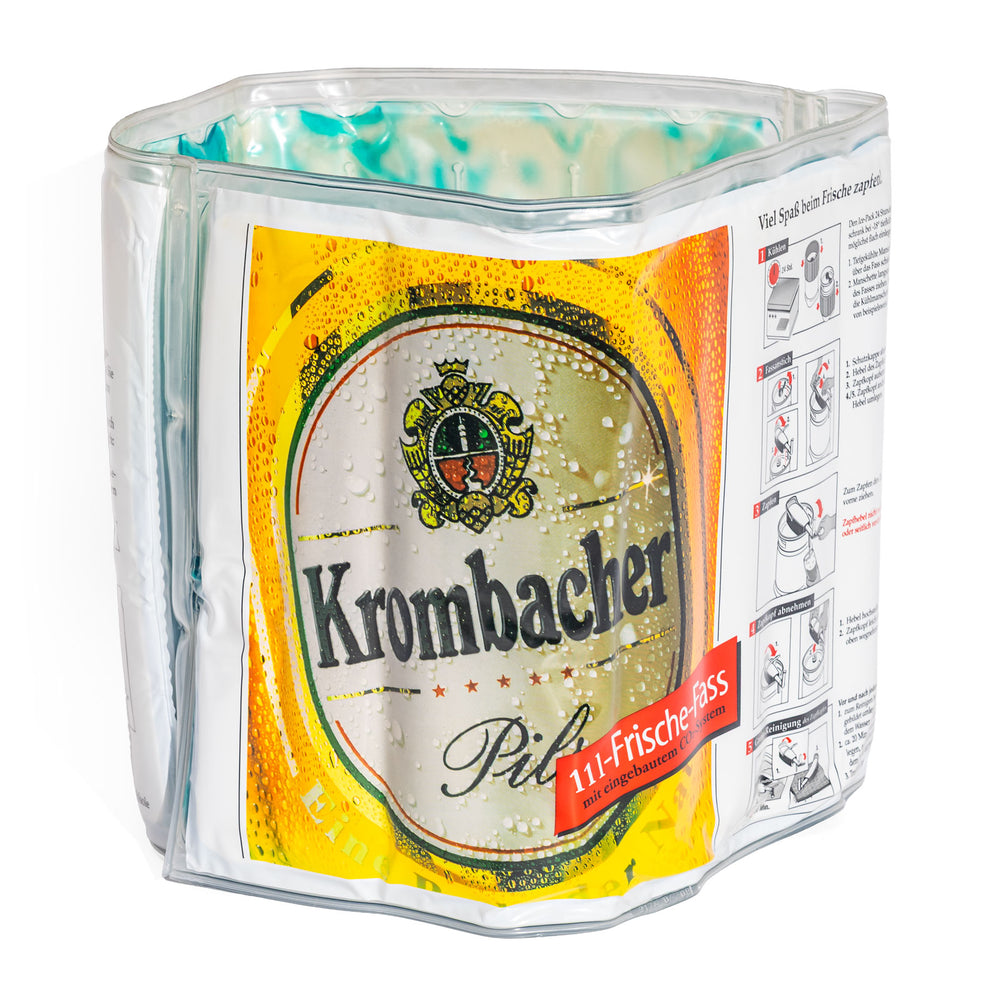 Krombacher Bier Fasskühlmanschette