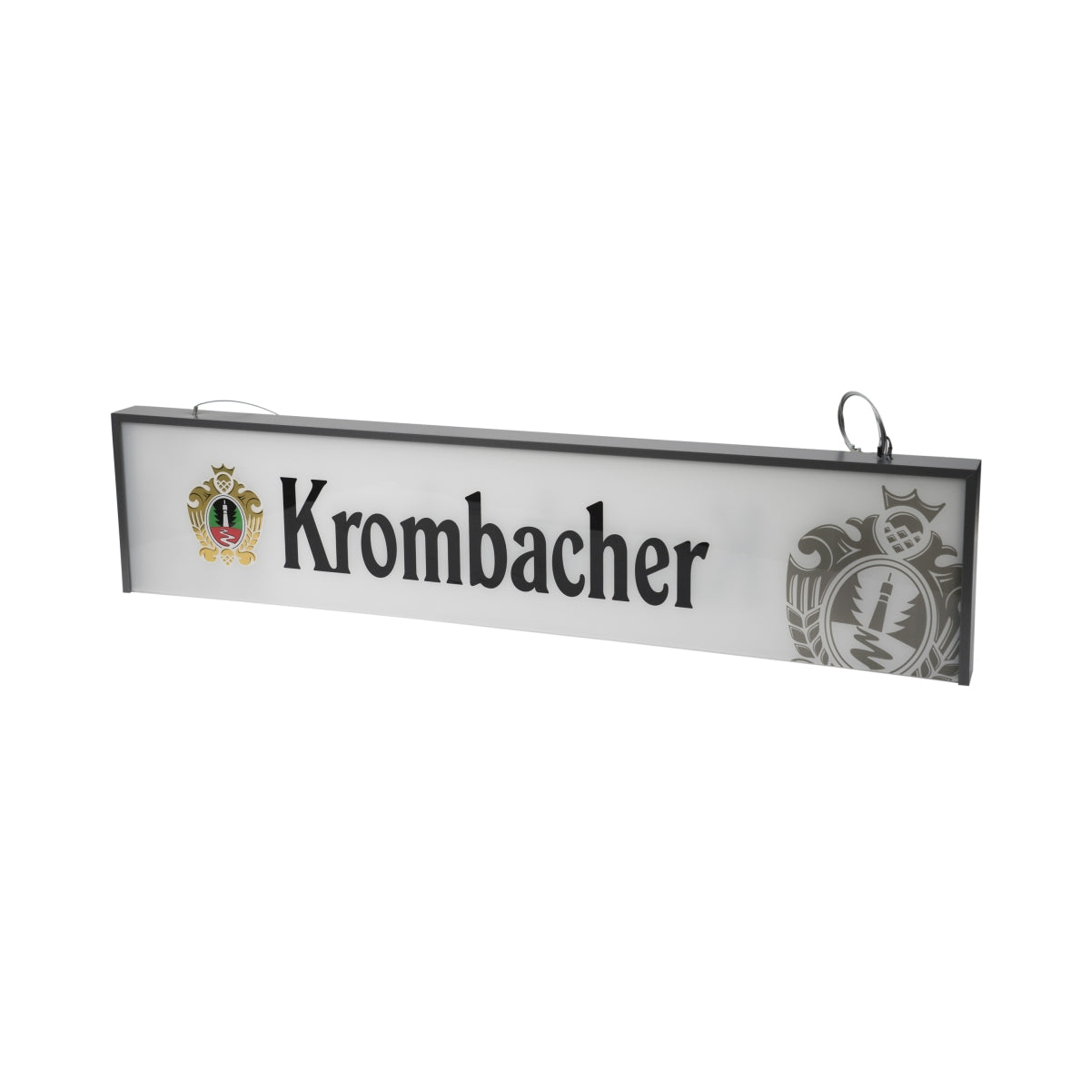 Krombacher Bier Thekenleuchte Leuchtreklame Lightbox LED Schild Tafel Gastro Bar
