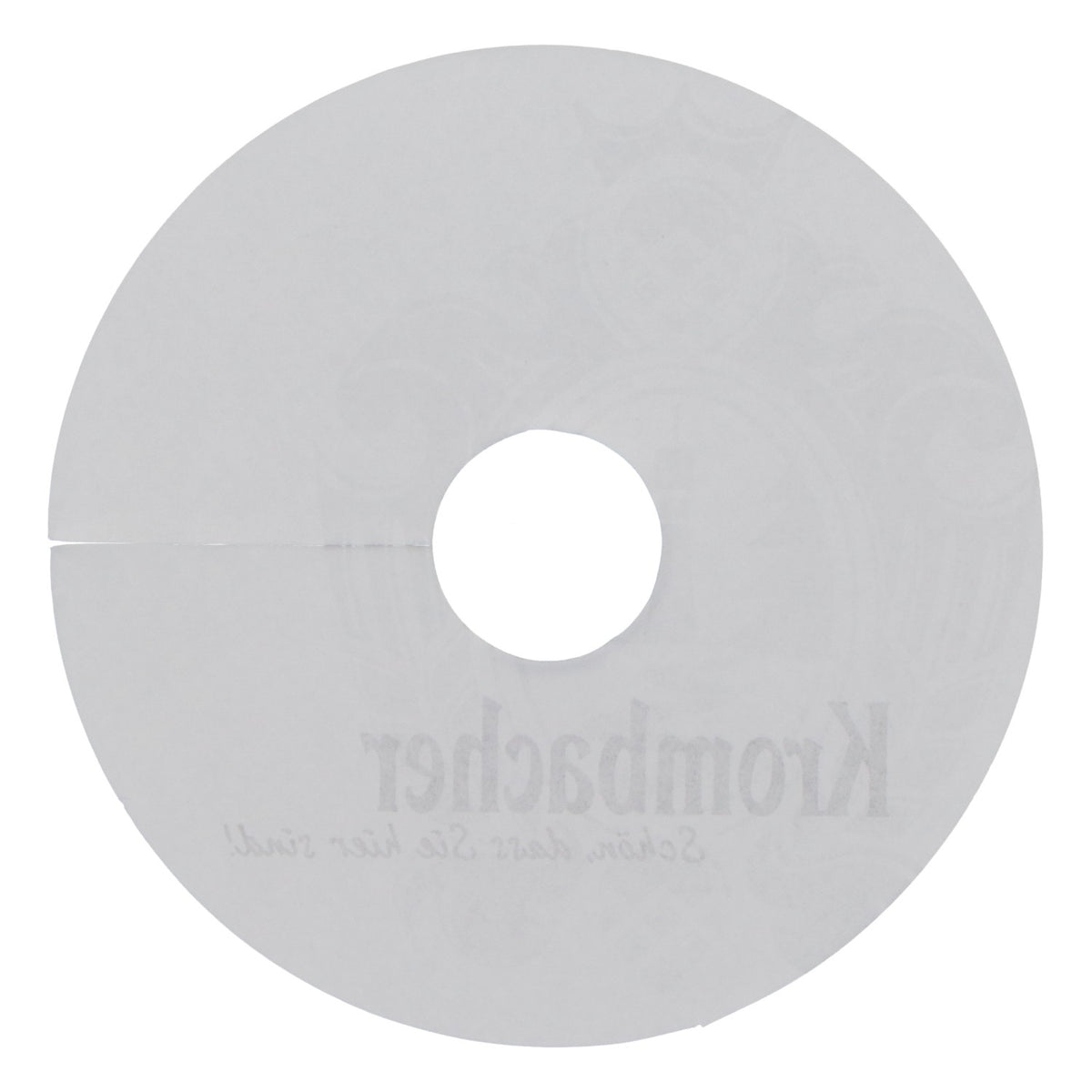 Krombacher Bier Untersetzer Tropfdeckchen Papier neu weiß Bierdeckel Coaster – Ansicht 4