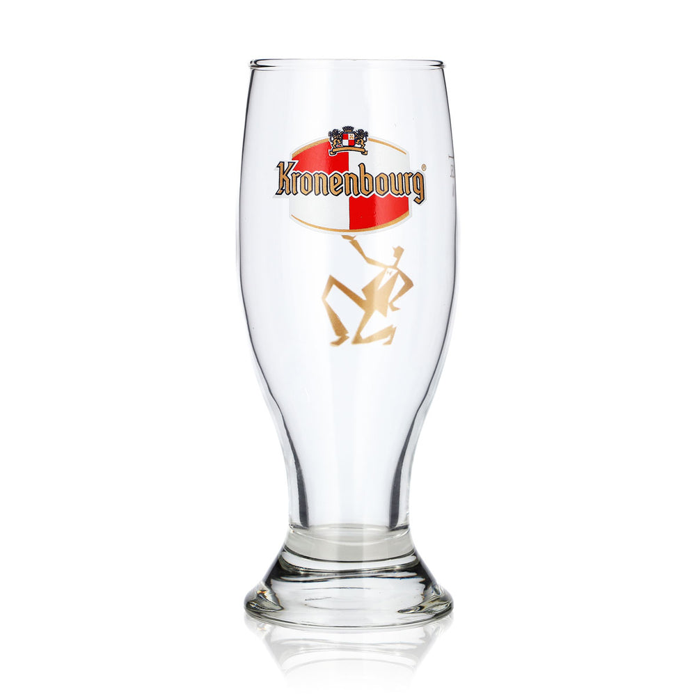 Kronenbourg 1664 Bier Glas 0,25l Becher Kellner Logo Bierglas Willibecher Seidel