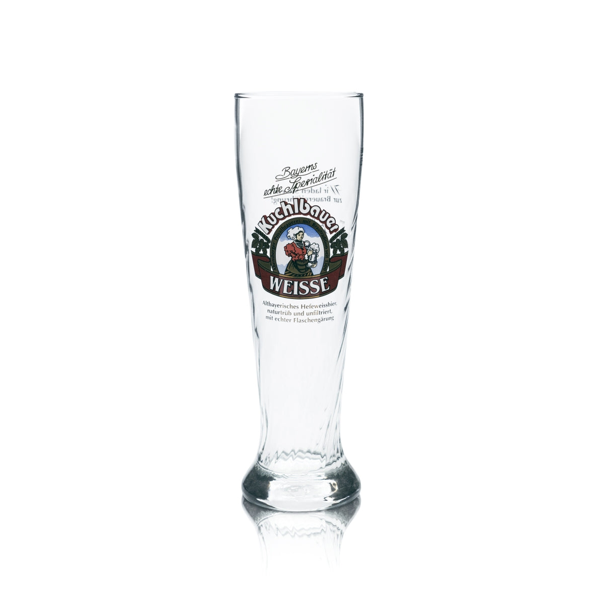 Kuchlbauer Weisse Glas 0,5l Weißbier Hefe Kristall Weizen Kontur Gläser Bayern
