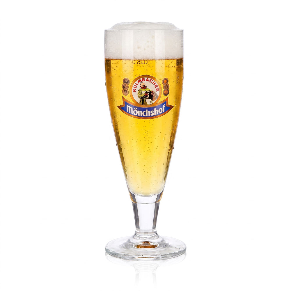 Kulmbacher Reichelbräu Bier Glas 0,25l Pokal Mönchshof Sahm
