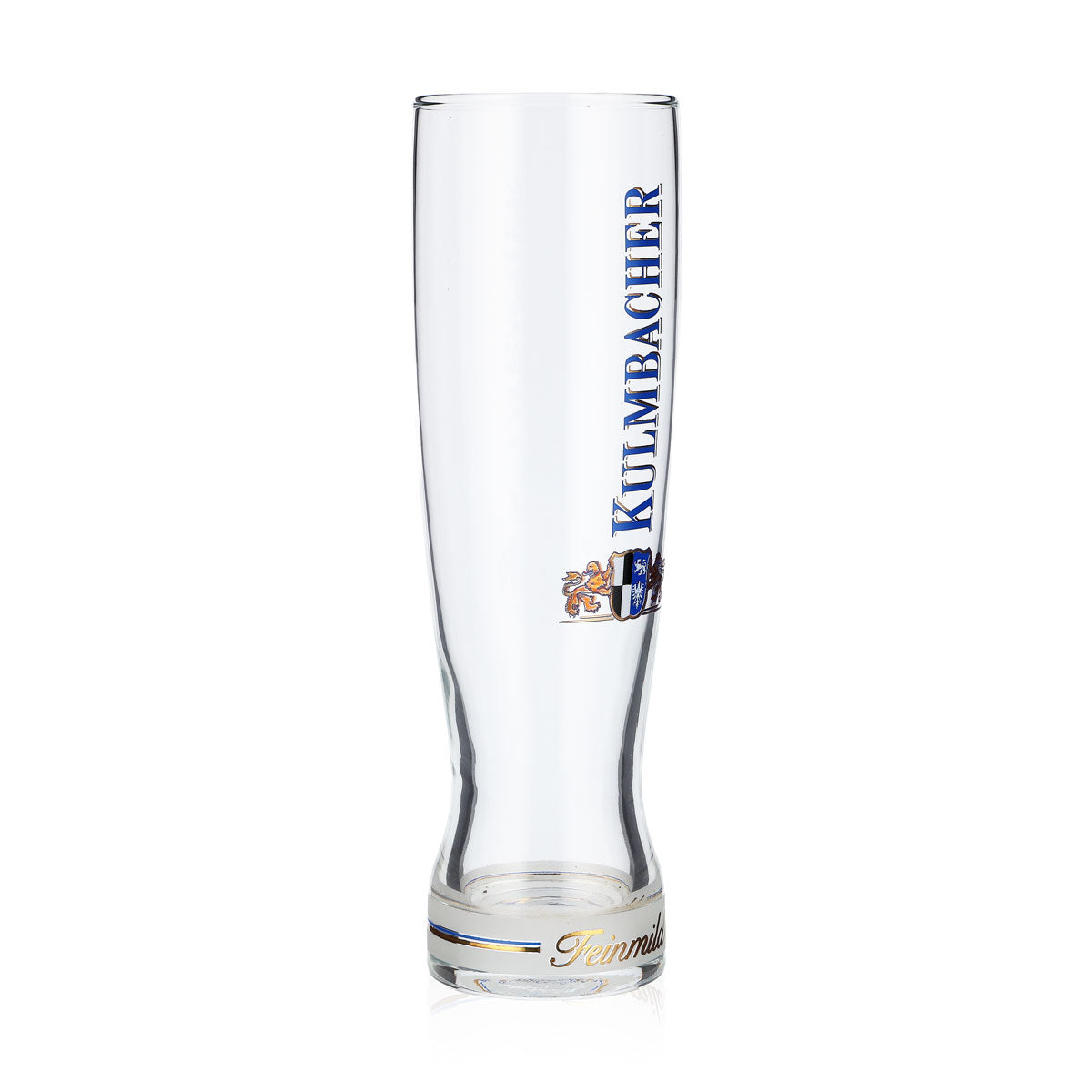 Kulmbacher Reichelbräu Bier Glas 0,38l Feinmild Logo längs – Ansicht 2