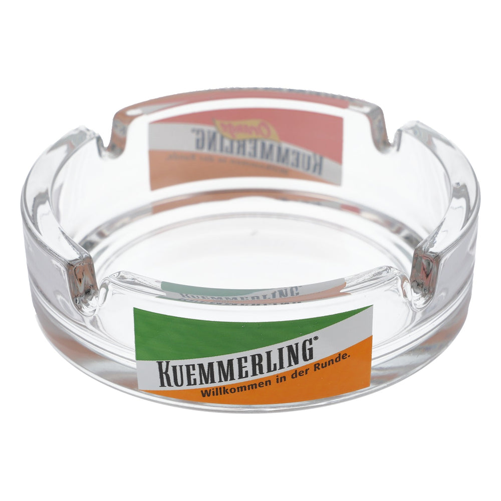 Kümmerling Likör Glas Aschenbecher Ascher Ashtray Barzuberhör transparent