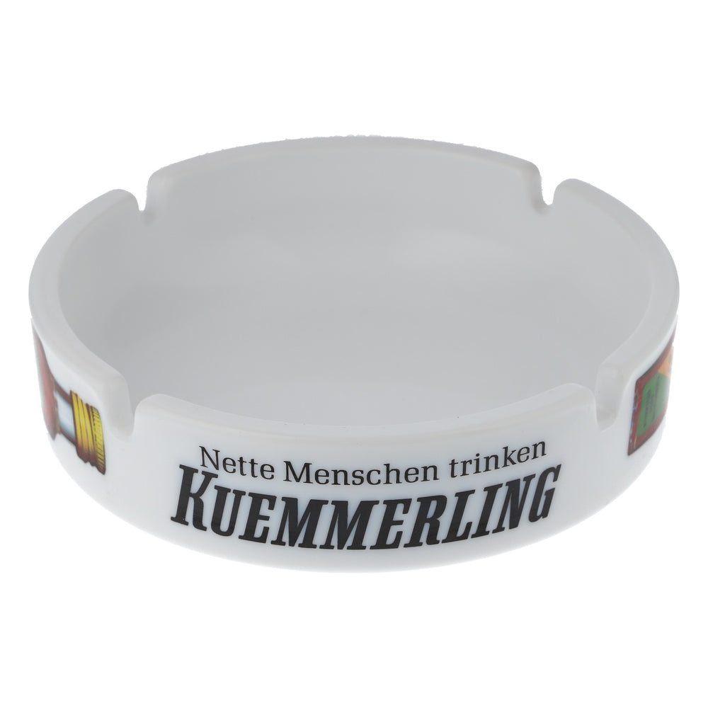 Kümmerling Likör Glas Aschenbecher Ascher Ashtray Barzuberhör weiß
