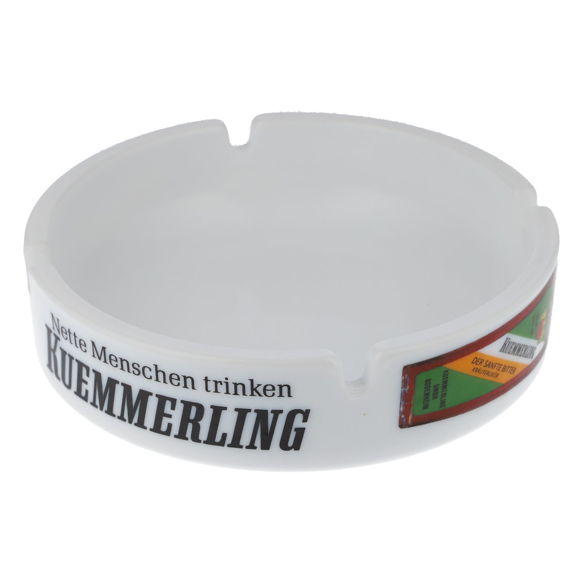 Kümmerling Likör Glas Aschenbecher Ascher Ashtray Barzuberhör weiß – Ansicht 3