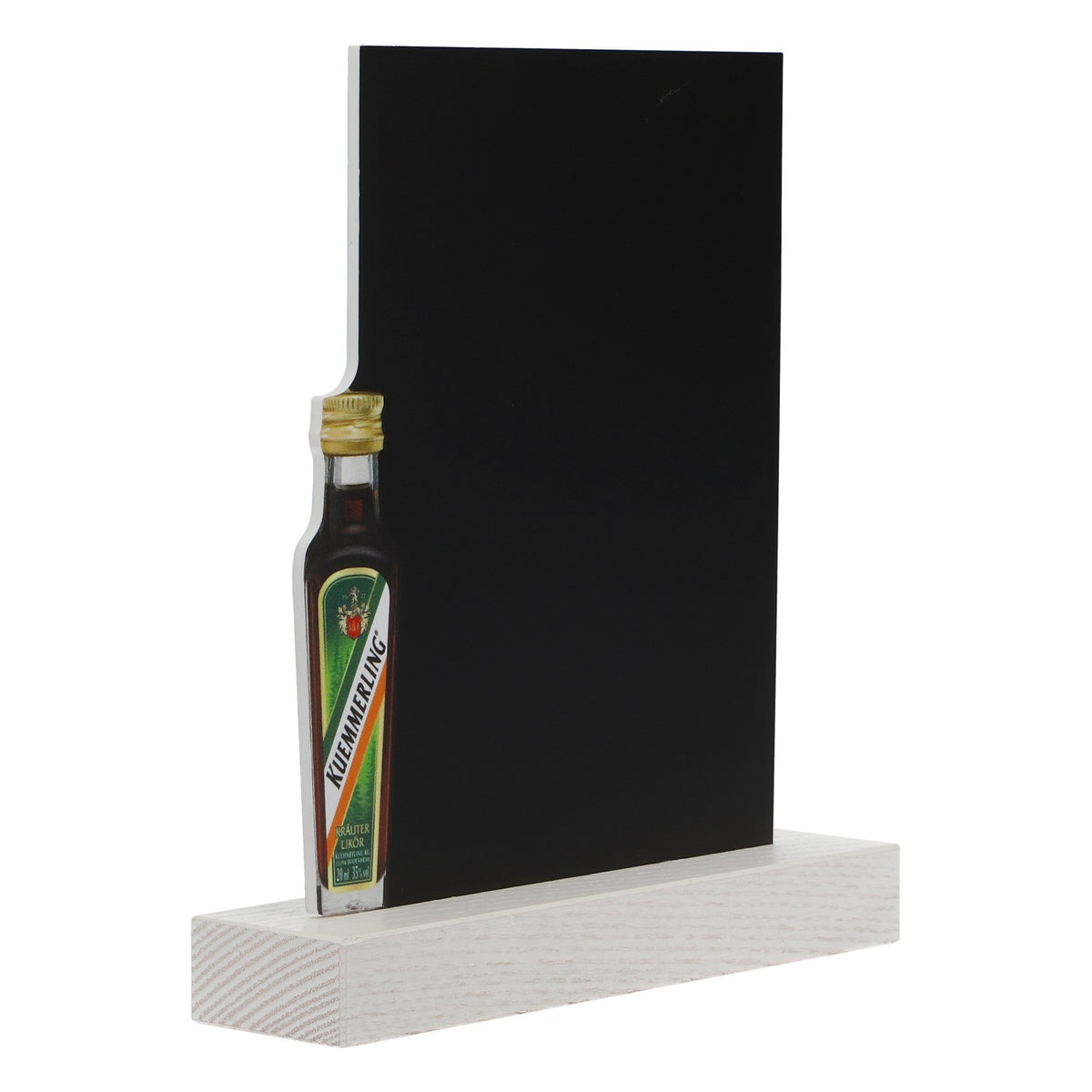 Kümmerling Likör Kreidetafel Mini Kreidetafel, Tischaufsteller neu Holz schwarz