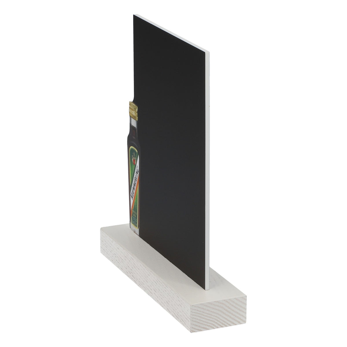 Kümmerling Likör Kreidetafel Mini Kreidetafel, Tischaufsteller neu Holz schwarz – Ansicht 4