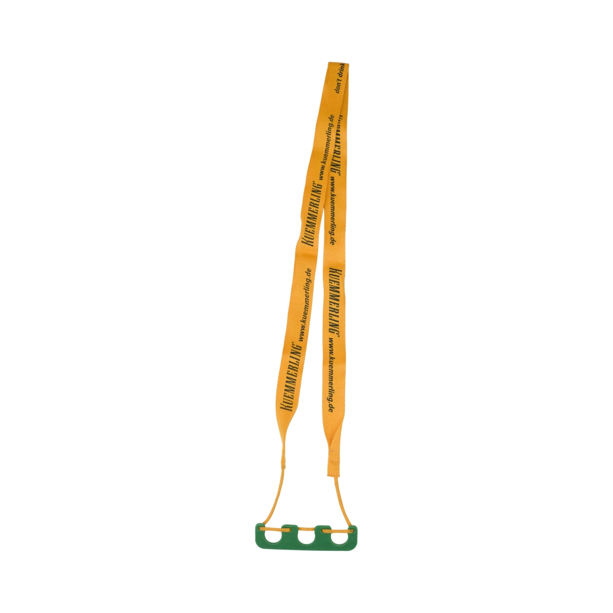 Kümmerling Likör Schlüsselband Orange/Grün Halter 3 Flaschen Umhängen Lanyard – Ansicht 2