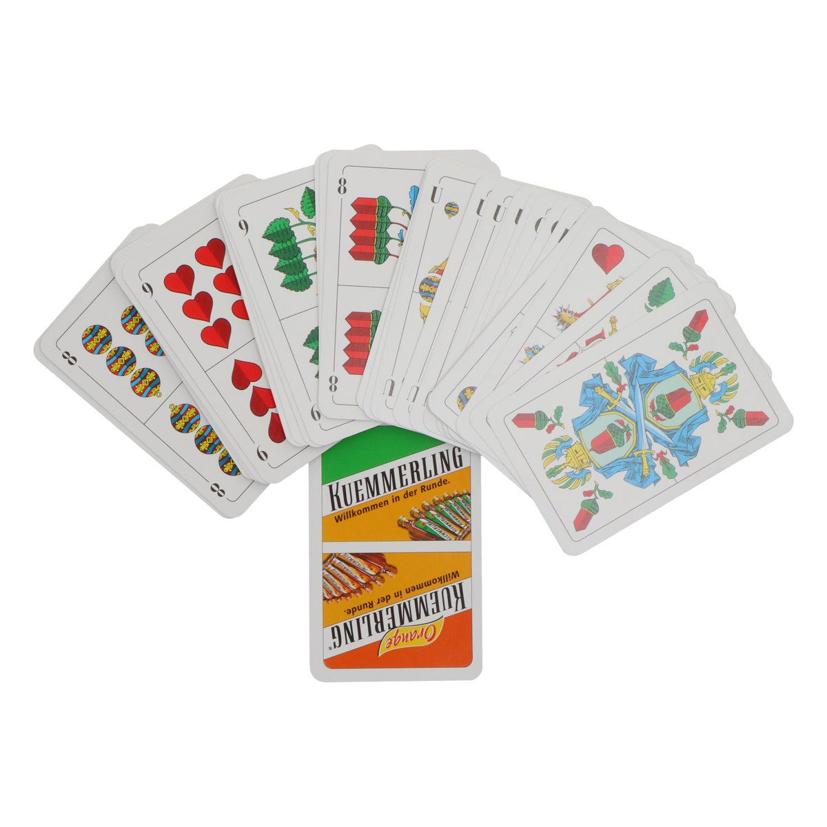 Kümmerling Skat Kartenspiel Deutsches Bild 32 Blatt Karten Spiel Fanartikel – Ansicht 2